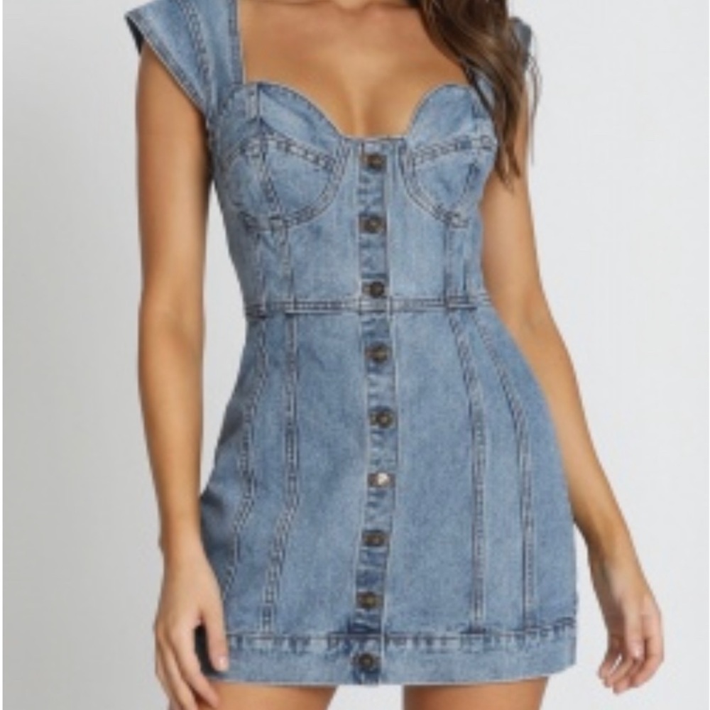 Showpo Denim Dress